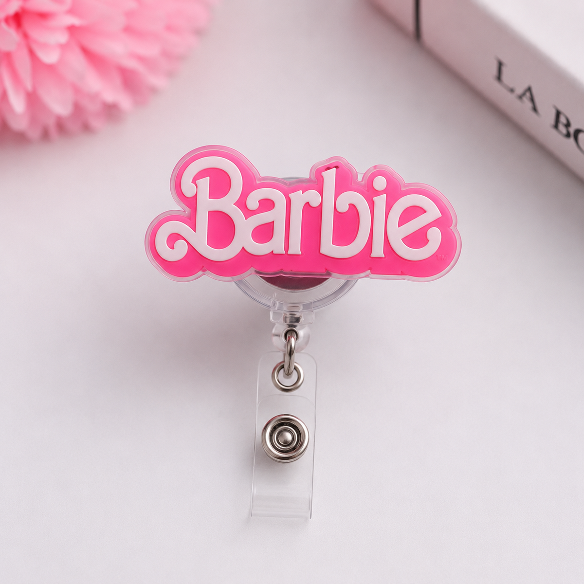 Midnight Barbie Badge Reel π