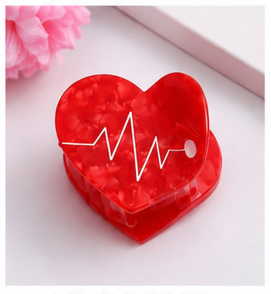 Mini Heart Clip ♡